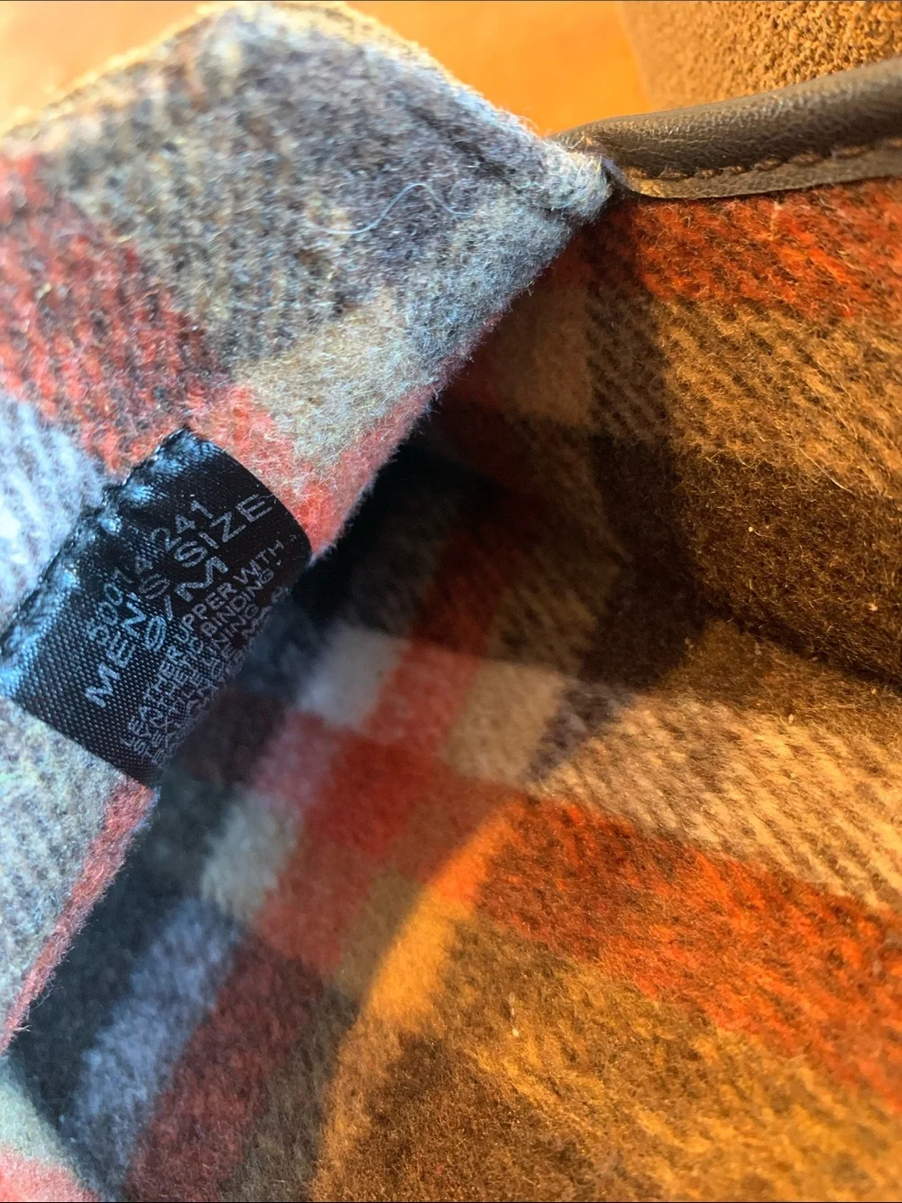 L.B. Evans soft suede